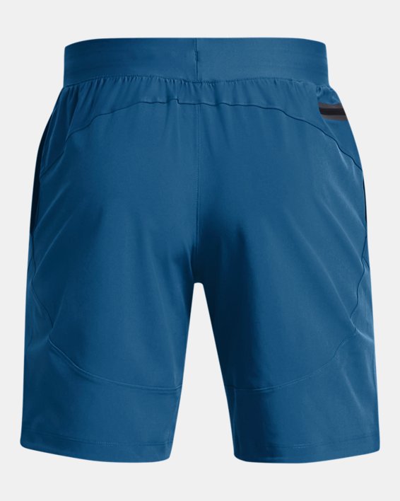 Men's UA Unstoppable Hybrid Shorts, Blue, pdpMainDesktop image number 7